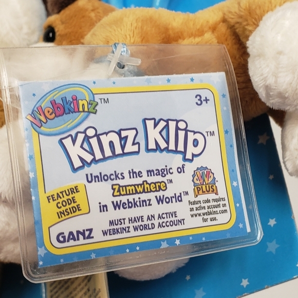 Webkinz Bulldog with Bonus King Klip Sealed Codes - Picture 5 of 8